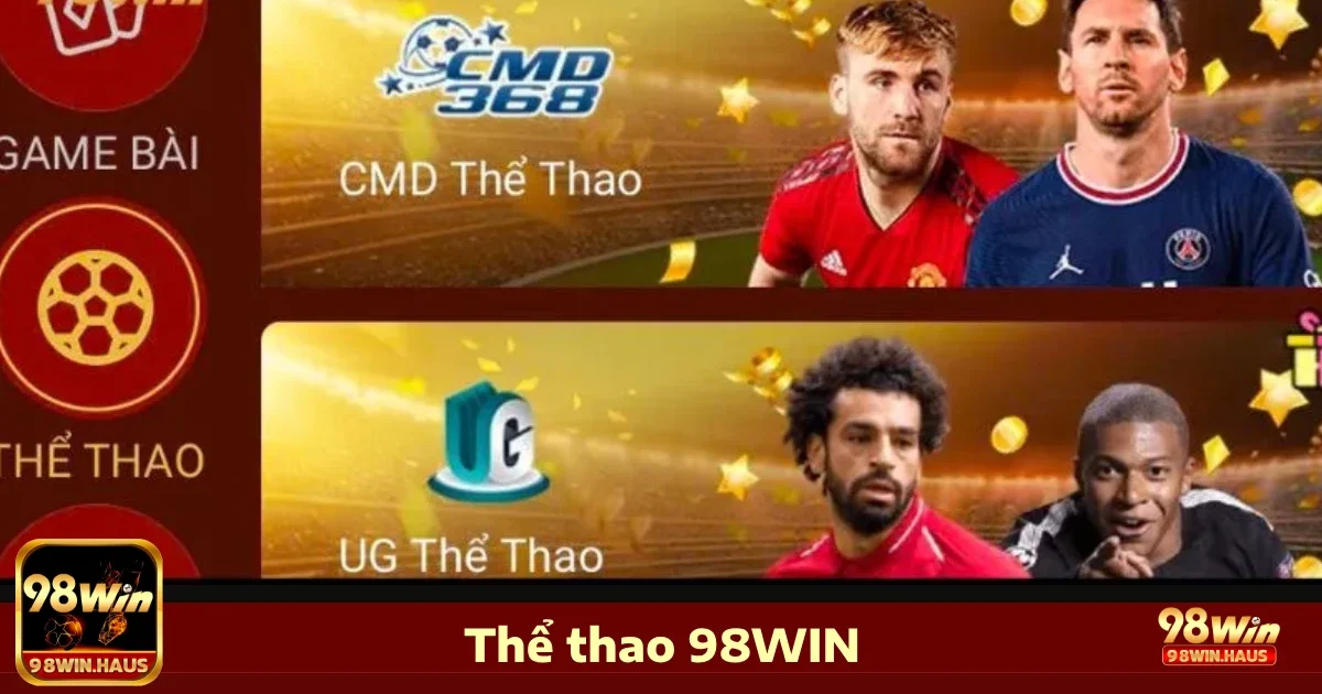 Thể thao 98win 3 Các môn thể thao nổi bật tại 98WIN